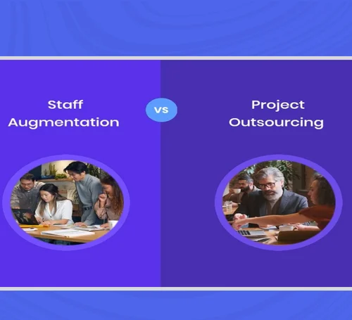 staff augmentaion vs project ousourcing