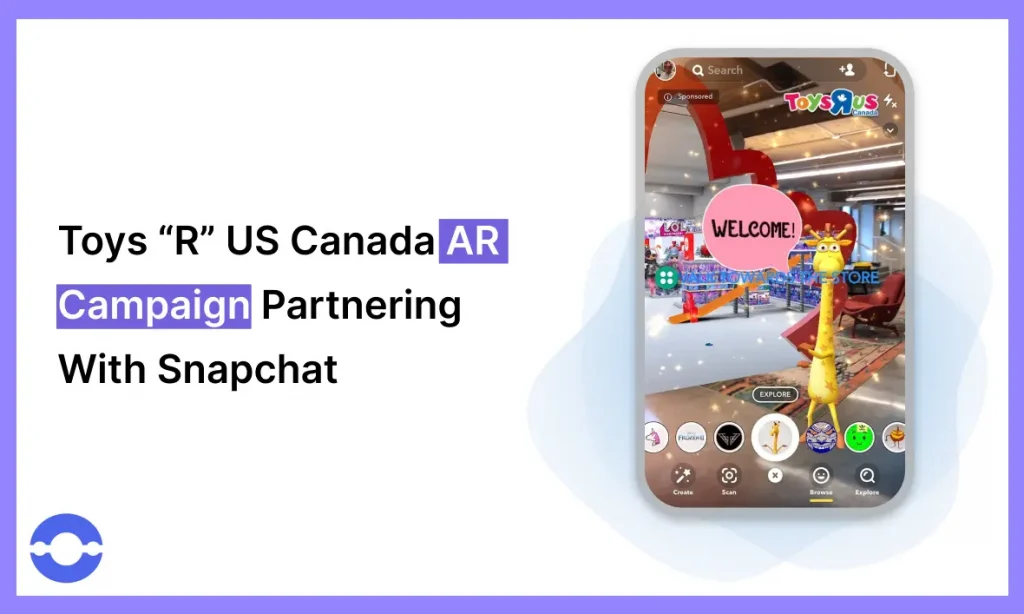 AR campaign examples snapchat