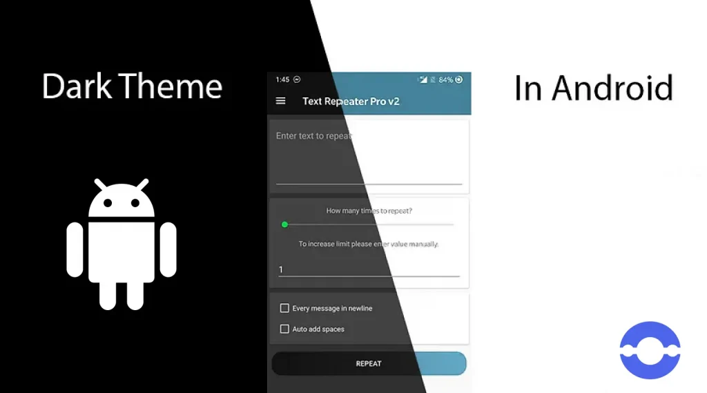 Dark Theme Support in android