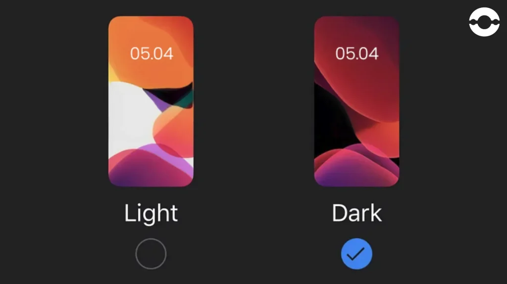 dark and light mode for ios