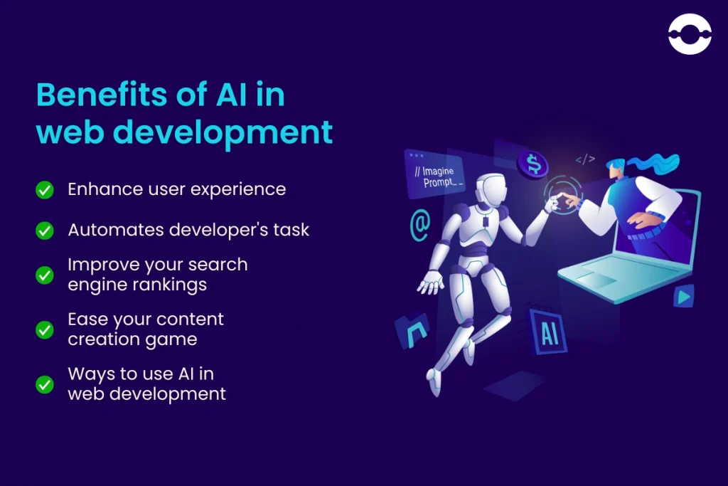 benefits of AI in web development  