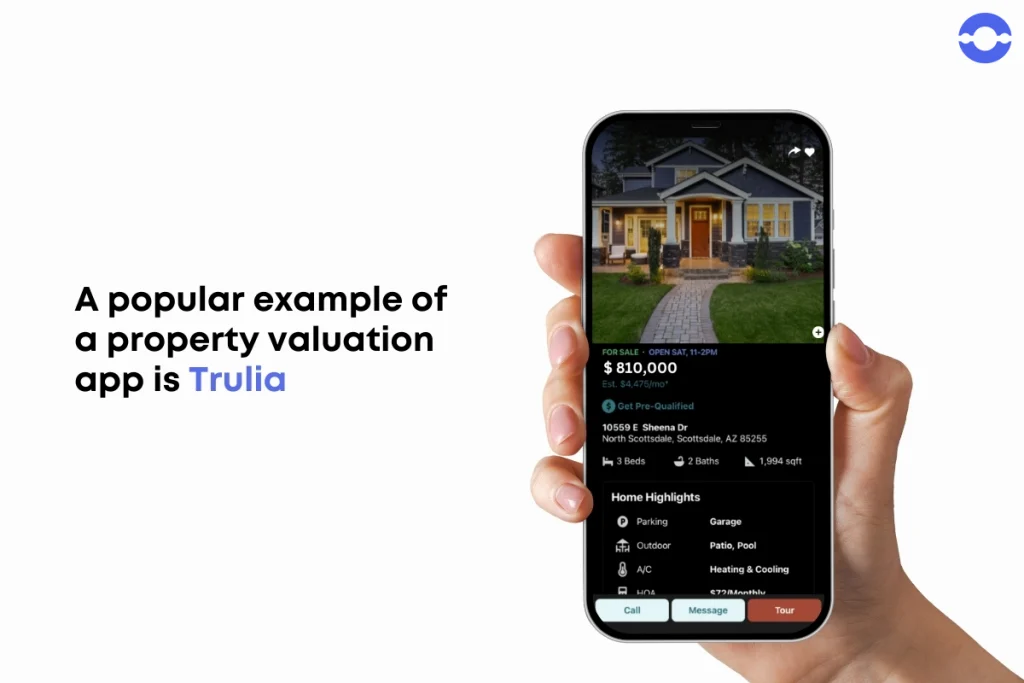 Tulia a Property valuation apps  