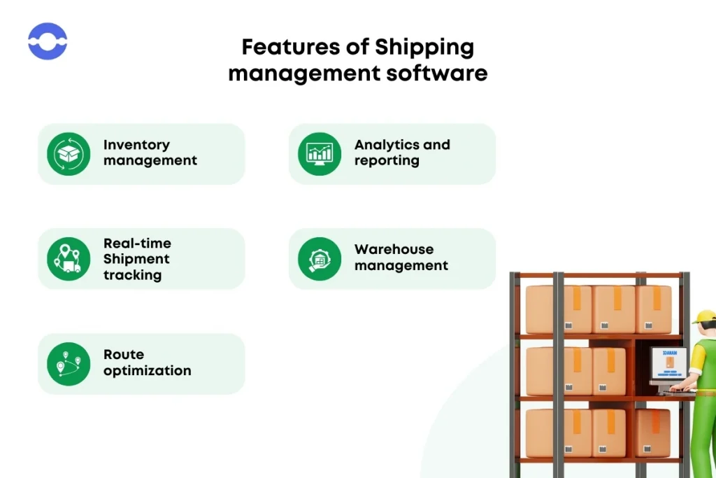 Features of Shipping management software