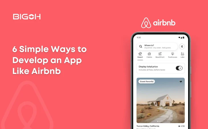 Develop app like Airbnb