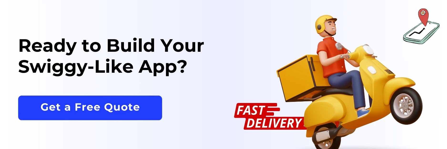 contact to develop app like Swiggy