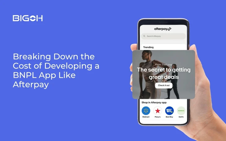 Cost of developing a BNPL app like Afterpay